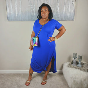 Take Away V-neck Maxi Dress